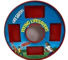 Vtg Nos New Flying Life Saver Candy Frisbee   Insert Red Vintage 9  Promotional 