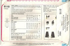 Simplicity 8118 Misses Size 6-8 Jumpers Sewing Pattern   1977