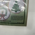 New Vintage Fibre Craft Shimmer Stitch Makes 3 3  Ornaments Christmas 9137
