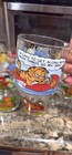 Mcdonald s Garfield Vintage 1980 Collectible Glass Mug Cup Set Jim Davis 12pcs