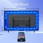 Led Strip Light For 65-75  Tv 15ft Color Changing Backlight App   Remote Control