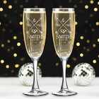 Set Of 2 Personalized Wedding Champagne Glass With Box - Mr   Mrs Flutes Cute
