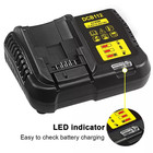 Lithium-ion Battery Charger For Dewalt Dcb112 20v Max  Dcb204 Dcb200 Dcb205