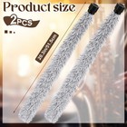 2 Pcs Alto Saxophone Pad Saver Brush Cleaner   Flute Care Tool - 20 3 Inch