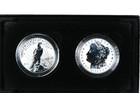2023 S Reverse Proof Two Coin Morgan   Peace Dollar Set Silver Coin Set