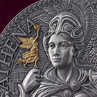 Athena The Great Greek Mythology 2 Oz Antique Finish Silver Coin Cameroon 2024