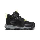 Keen Footwear Hiking Boots Kids New 11 Black Gray Leather Waterproof 1028018