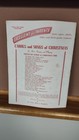 Vintage Santa s Favorite Carols  26 Songs  1942 Christmas Sheet Music Accordion 