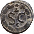 Macrinus 217-218 Ad Antioch Mint Ancient Provincial Bronze Roman Coin Sc 19mm
