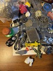 Mega Junk Drawer Lot  Vintage Toys Tokens Coins Tools More  