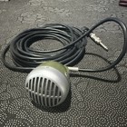 Shure 520d Microphone Wired Vintage Green Magnetic Assembled In Mexico  