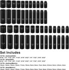 Milwaukee Shockwave 29pc 1 2  Impact Socket Set Sae metric