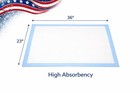 150 23x36 Puppy Dog Training Wee Wee Pee Pads Underpads High Absorbency