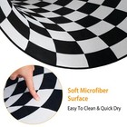 3d Bottomless Hole Optical Illusion Area Rug Carpet Floor Mat Home Living Room