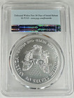 2017 P American  999 Silver 1 Oz Eagle First Strike Flag Pcgs Bullion Coin Ms70