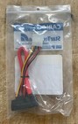 Startech com Internal 18in Upward Right Angle Sata Cable With Lp4 Adapter