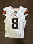 2024 Elijah Moore Cleveland Browns Game Used Worn Unwashed Jersey Vs Den 12 2