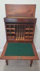 Restored Antique Mahogany Secretary Desk   Plantation Desk C1830-1850 2-pc Local