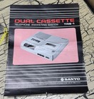 Vtg Sanyo Tas-1 Telephone Answering Machine Dual Cassette Tape Japan Prop Rare