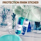 500 Pieces Clear Labels Label Protector Clear Stickers Wafer Seals Waterproof La