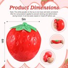 6   inch Giant Strawberry Slow Rising Big Squishy Toy  Jumbo Realistic Soft Fru   