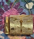 Vintage Makeup Compact Case Lipstick  Washington Dc Strap Broken