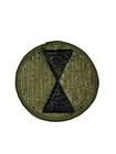 1961-1975 Us Army 7th Infantry Division Vietnam Subdued Od Green Unit Patch