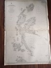 Original Vintage Map Territory Nautical Chart Eastern Archipelago Halmahera