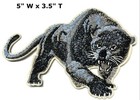 Black Panther Embroidered Patch Iron   Sew-on Decorative Diy Crafts Applique