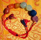 Usa Seller  Gemstones 7 Chakras Balancing Bracelet Eastern Philosophies India