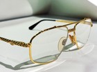 Ettore Bugatti Eb504 0301 59   15 140 Vintage Gold Eyeglass Frames Made In Italy