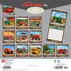 Vintage Tractors   2027 12x24   hanging  Square Wall Calendar   Plastic-free