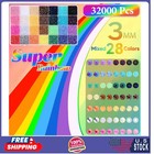 32000pcs Rhinestone Bedazzling Kit 3mm Flatback Resin Gems For Crafts Diy Decor