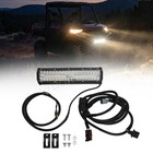 12  For 2025  Polaris Ranger 1000 Xp 1000 Crew Front Bumper Light Bar Plug play