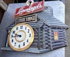 Vintage Leinenkugel Leine Lodge Clock With Pendulum