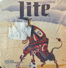 2017 Miller Lite Beer Bar Coasters Lot Of 100 Tavern Mancave - New sealed