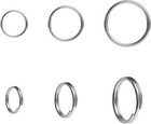 0 47inch Small Key Rings Bulk 200 Pcs Split Rings For Keychains  Diy 12mm 25mm