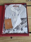 New Vintage 100  Silk Mens Robe By Wensli  Sealed   Boxed  Paisley Xl 2xl 
