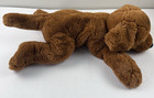 Fao Schwarz Adopt A Pet Dark Brown Puppy Dog Golden Retriever Plush Stuffed Toy