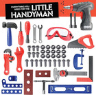 Kids Tool Bench Set 78 Piece Pretend Workshop Toy With Electronic Play Drill