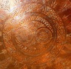 Huge Heavy Antique Hand Made Islamic Middle Eastern Persian Tray  Qajar  