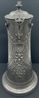 Antique Kayserzinn Pewter Tankard Stein Flagon Prussian Imperial Eagle Relief