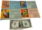 Earl Moran 1963 Ink Blotter Pin Up Advertising Art  Authentic Vintage  Set Of 4