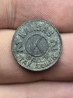 Kansas 2 Mill Sales Tax Token K Depression Era Coin