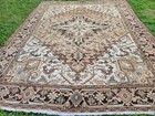 6 8 X 9 1 Antique Fine Heriz Rug Vintage Caucasian Serapi Ushak Shirvan Kazak