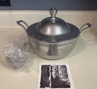 Wilton Armetale Pewter Soup Tureen Rwp Metal W lid And Ladle  New