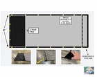 8  X 34  Tough Dump Truck Tarp - Mesh - Professional Brand Free Shipping