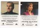 Star Trek Enterprise Season 4 2 Autograph Cards Pierpoint   Jolene Blalock T pol