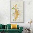 1940 Map Of Surabaya Indonesia     Streets  Port   Dutch East Indies Layout