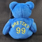 Salvino s Bammers Wayne Gretzky  99 Blue Plush Bear Nhlpa Vintage 1999
